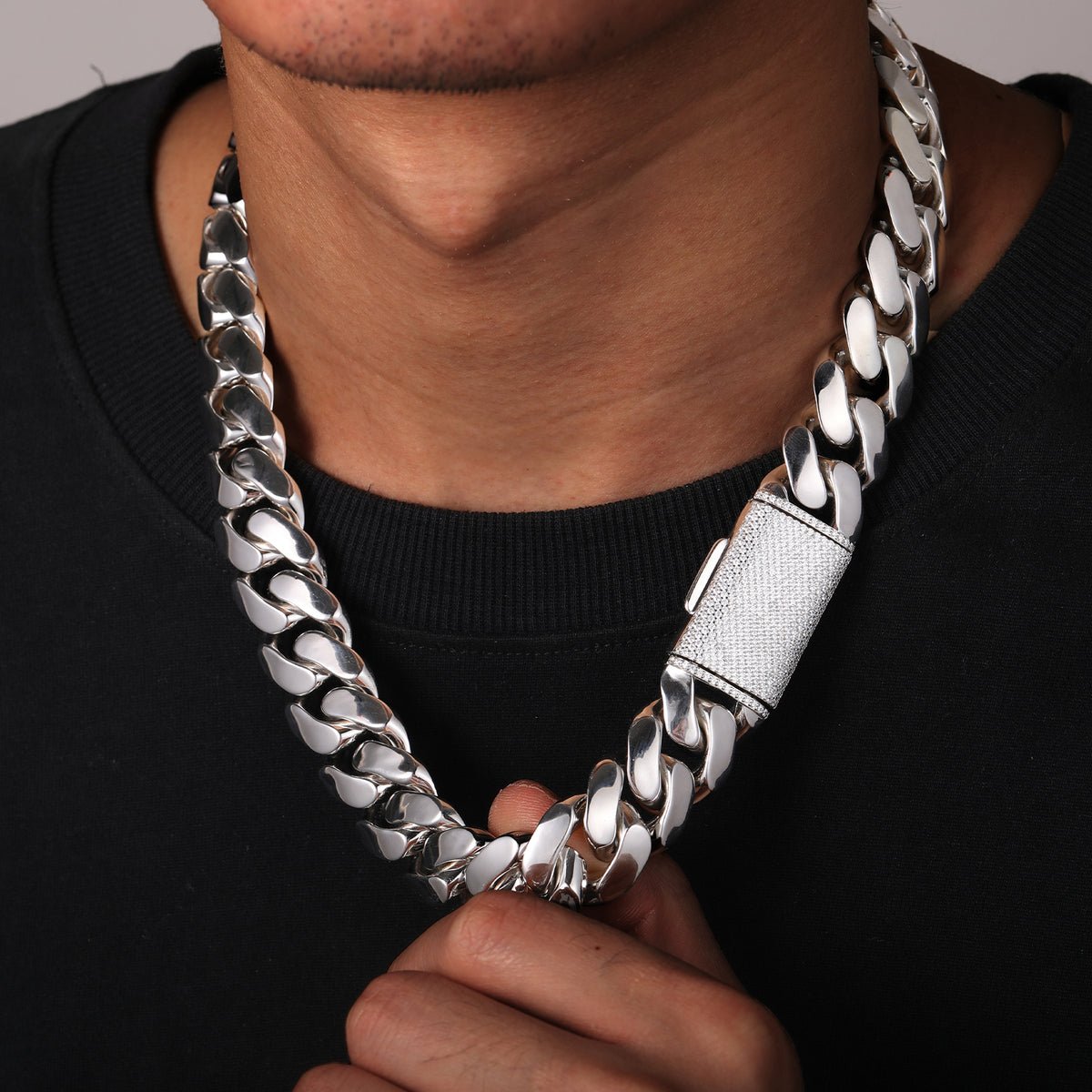 Cadenas Cubanas de Plata - Bling del Barrio