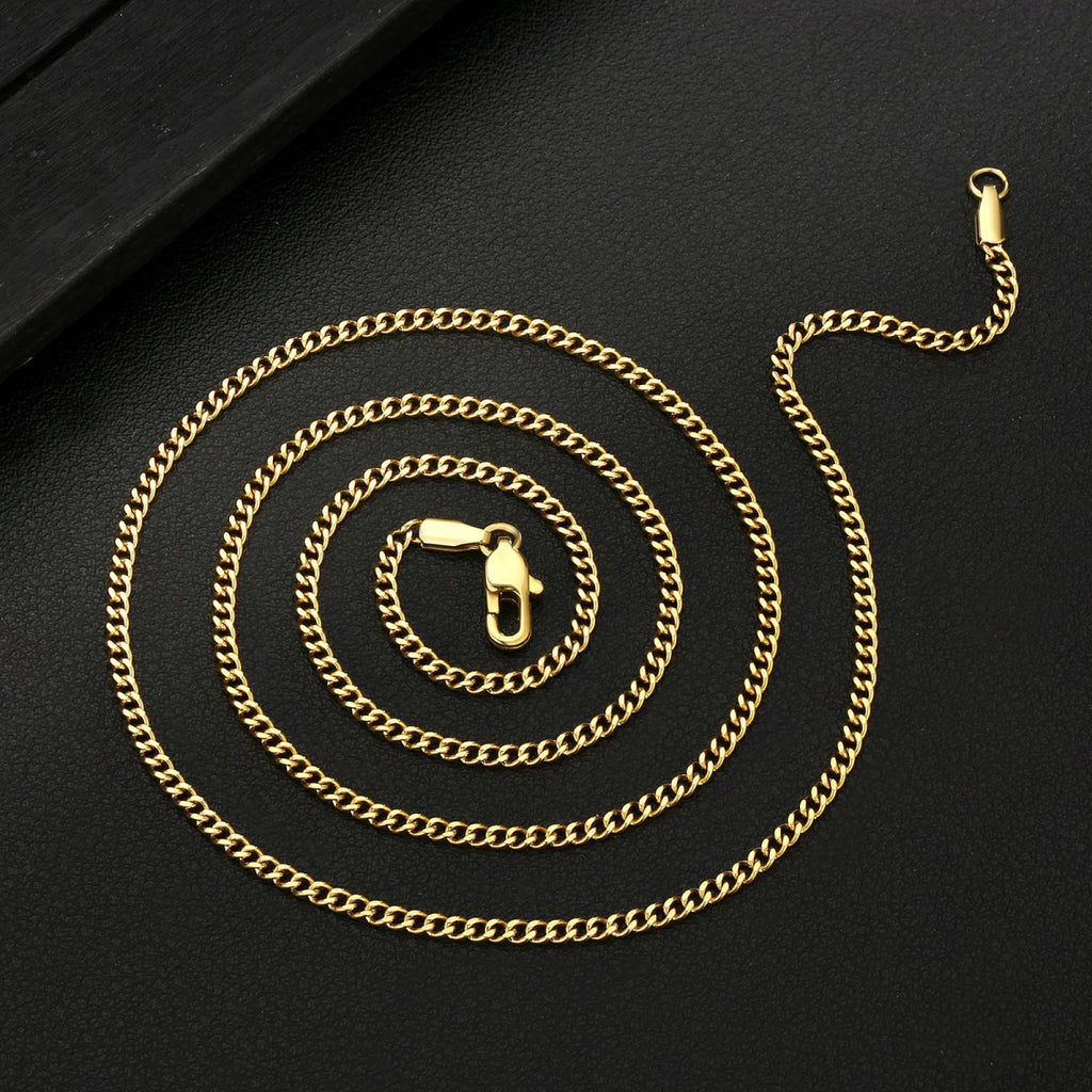 Cadena Cubana 2mm - Oro 18k - Bling del Barrio