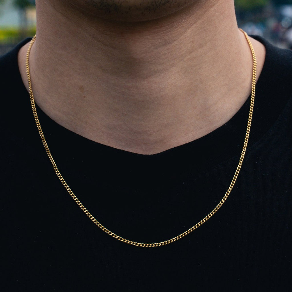Cadena Cubana 2mm - Oro 18k - Bling del Barrio