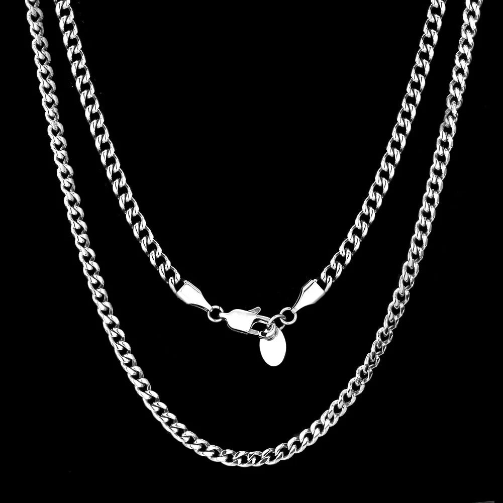Cadena Cubana 4mm - Plata 925 - Bling del Barrio