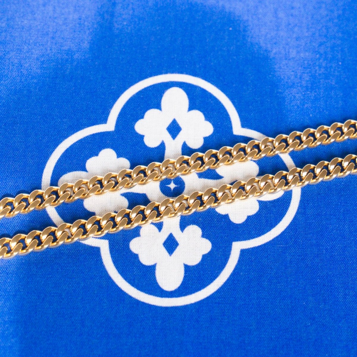 Cadena Cubana 5mm - Oro 18k - Bling del Barrio