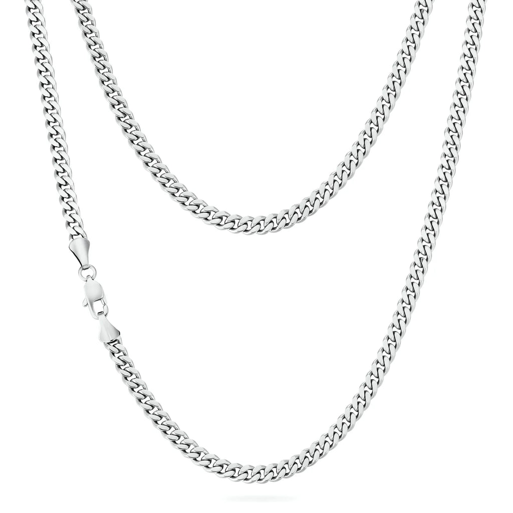 Cadena Cubana 5mm - Plata 925 - Bling del Barrio