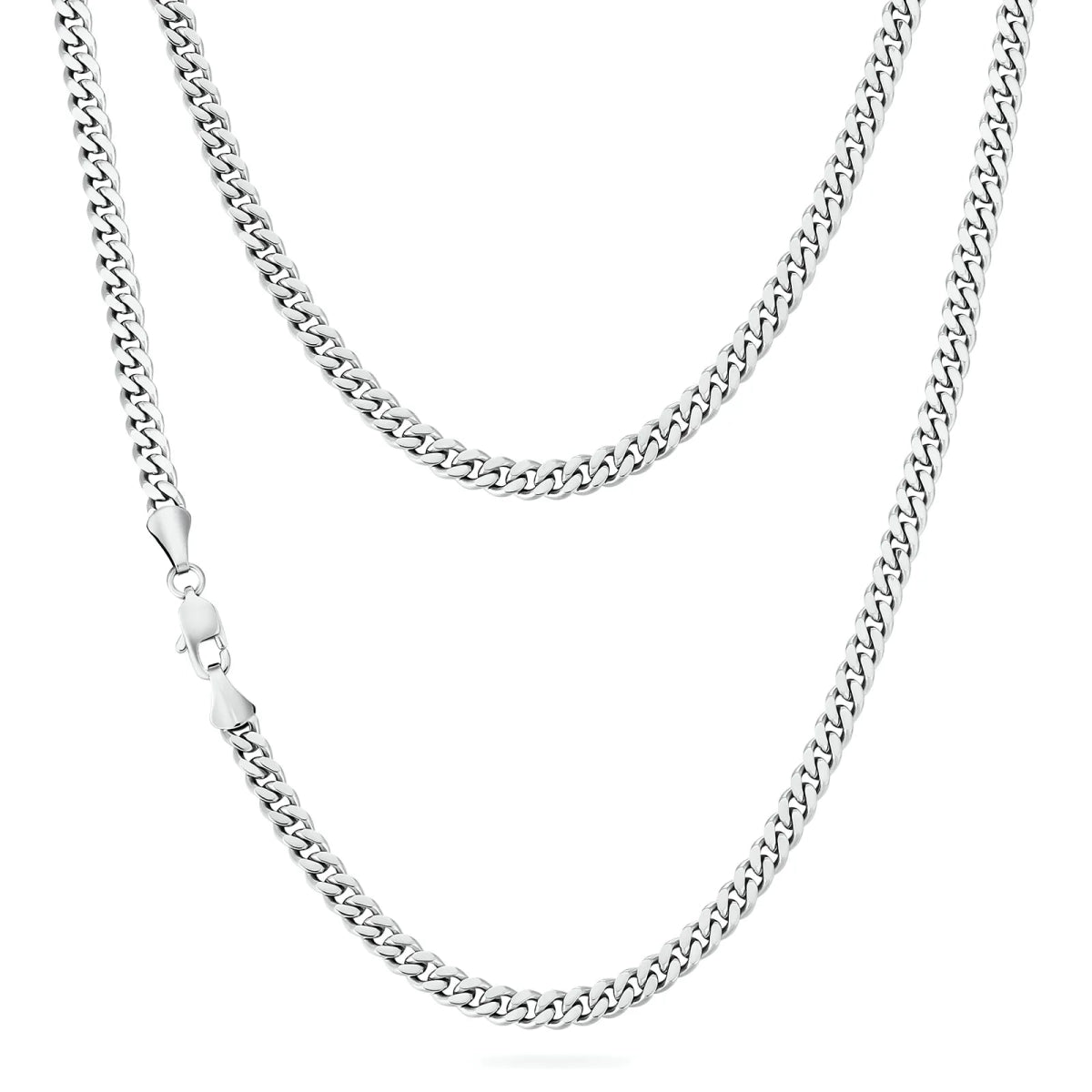 Cadena Cubana 5mm - Plata 925 - Bling del Barrio