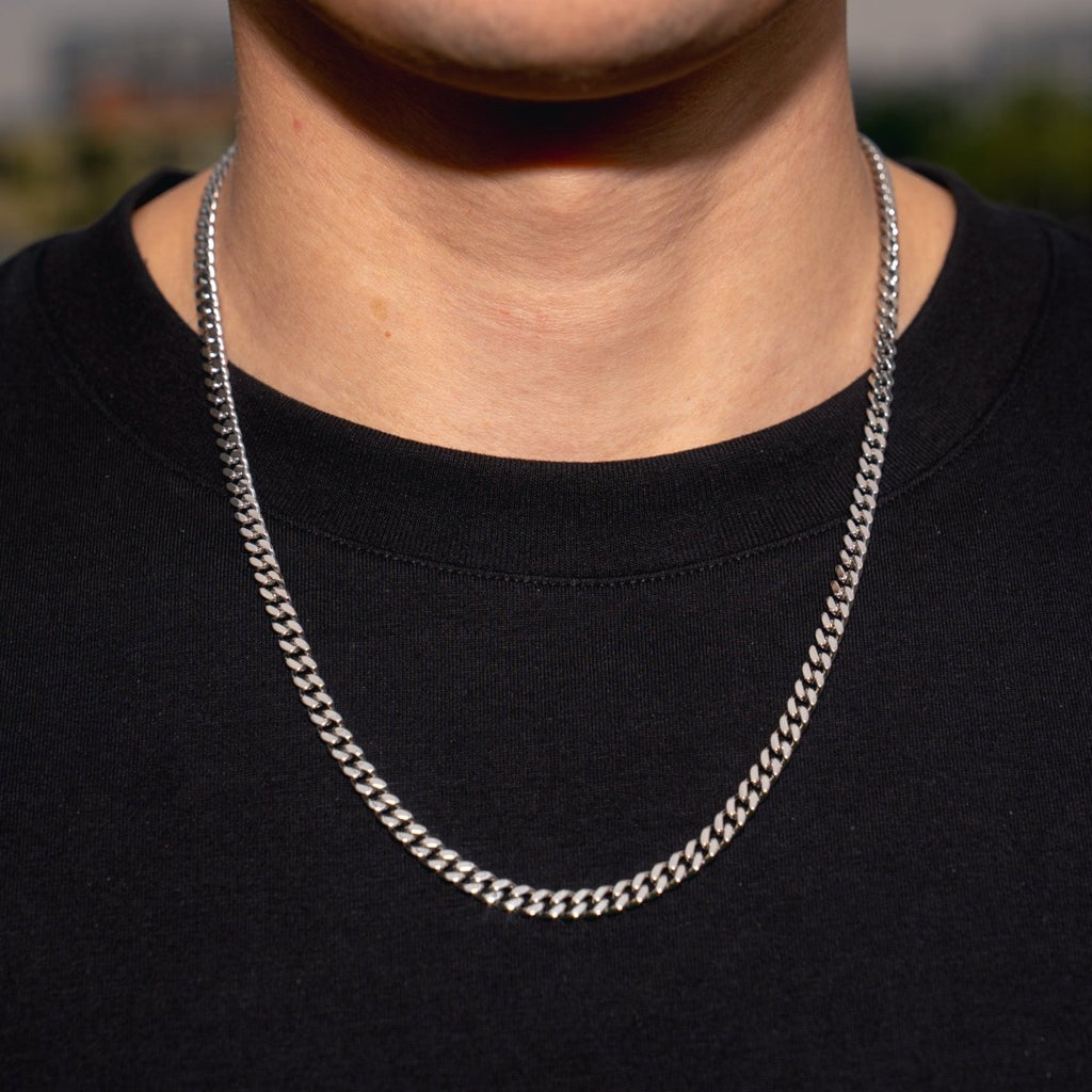 Cadena Cubana 5mm - Plata 925 - Bling del Barrio