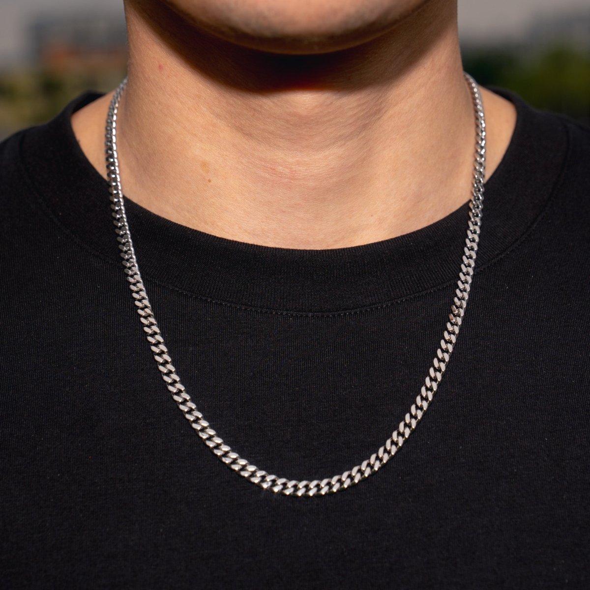 Cadena Cubana 5mm - Plata 925 - Bling del Barrio