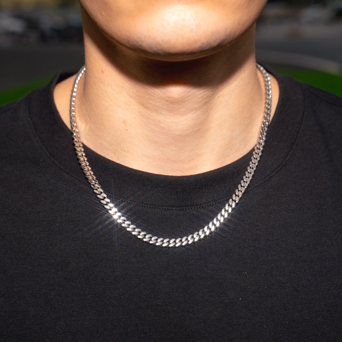 Cadena Cubana 6mm - Plata 925 - Bling del Barrio