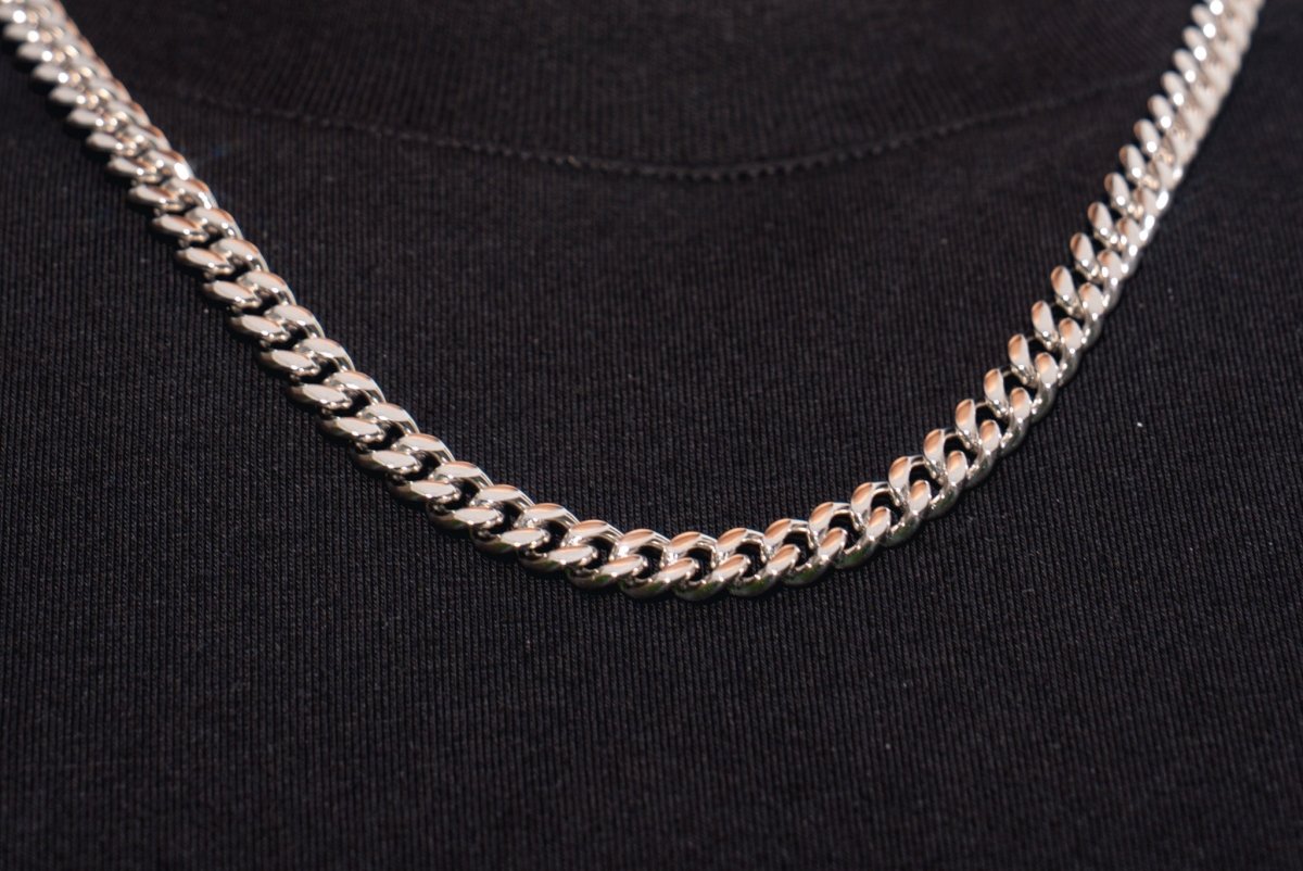 Cadena Cubana 7mm - Plata 925 - Bling del Barrio