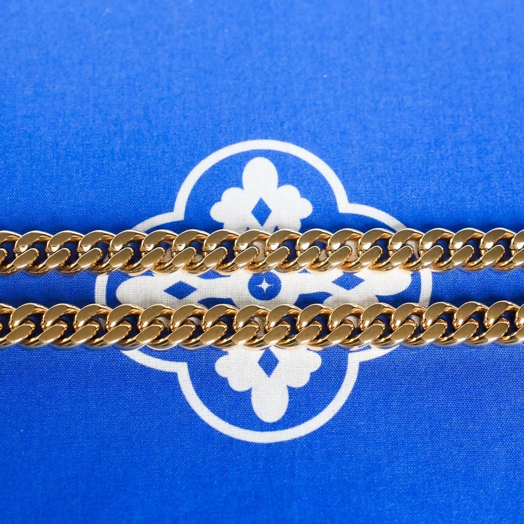 Cadena Cubana 9mm - Oro 18k - Bling del Barrio