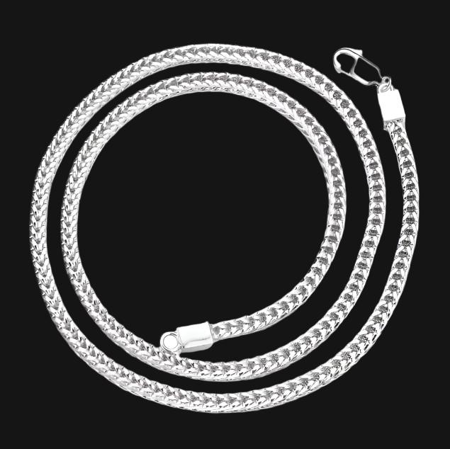 CADENA FRANCO DE 4.5mm - PLATA 925 - Bling del Barrio