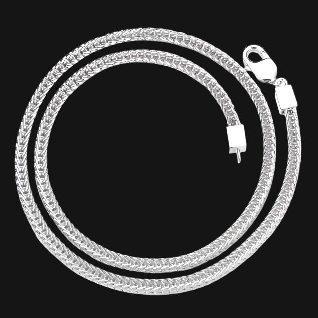 CADENA FRANCO DE 5mm - PLATA 925 - Bling del Barrio