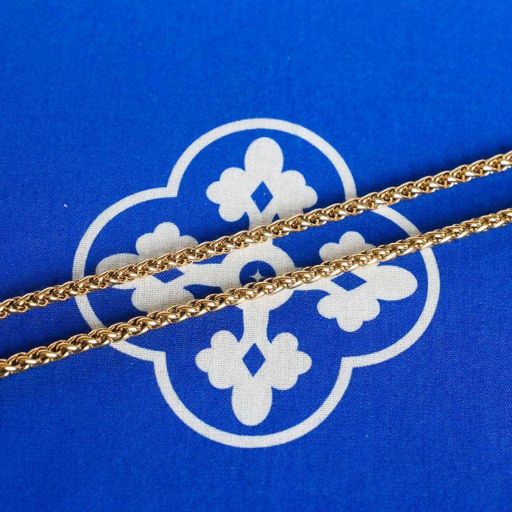 Cadena Palm 3mm - Oro 18k - Bling del Barrio