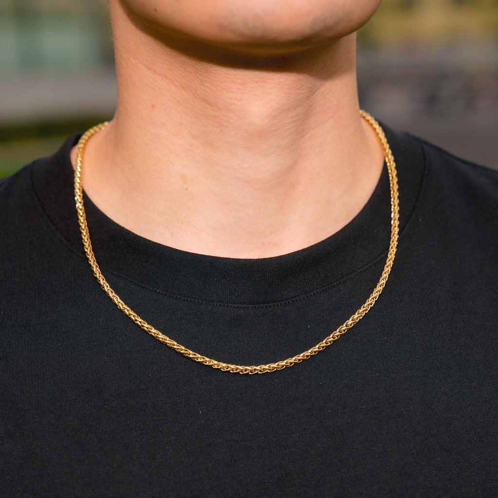 Cadena Palm 4mm - Oro 18k - Bling del Barrio