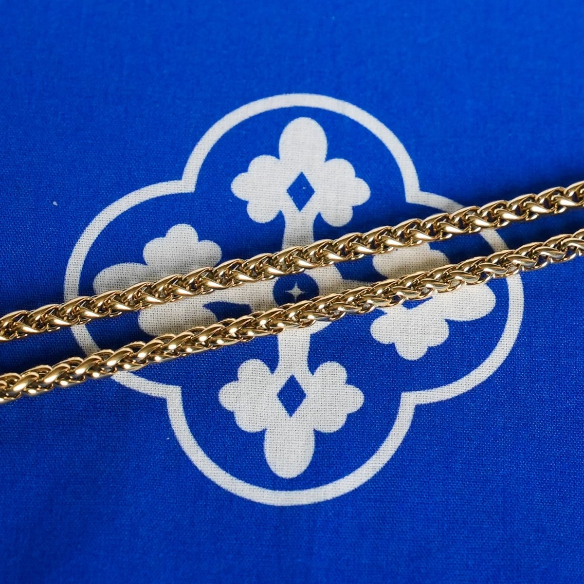 Cadena Palm 4mm - Oro 18k - Bling del Barrio