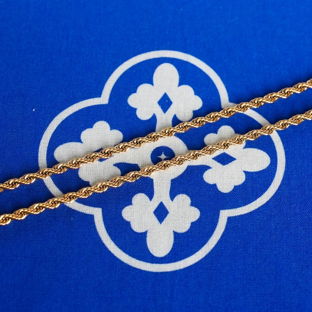 Cadena Rope 2.5mm - Oro 18k - Bling del Barrio