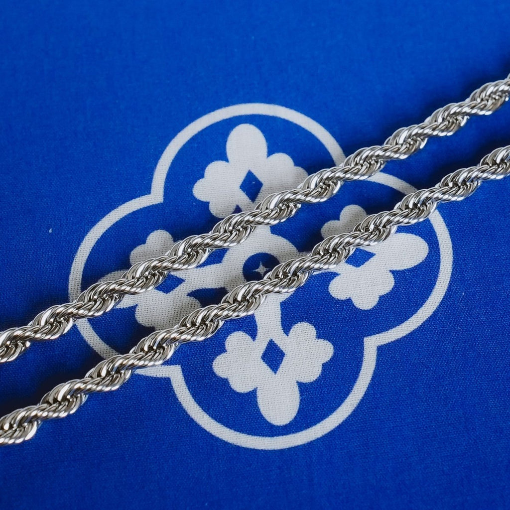 Cadena Rope 5mm - Plata 925 - Bling del Barrio
