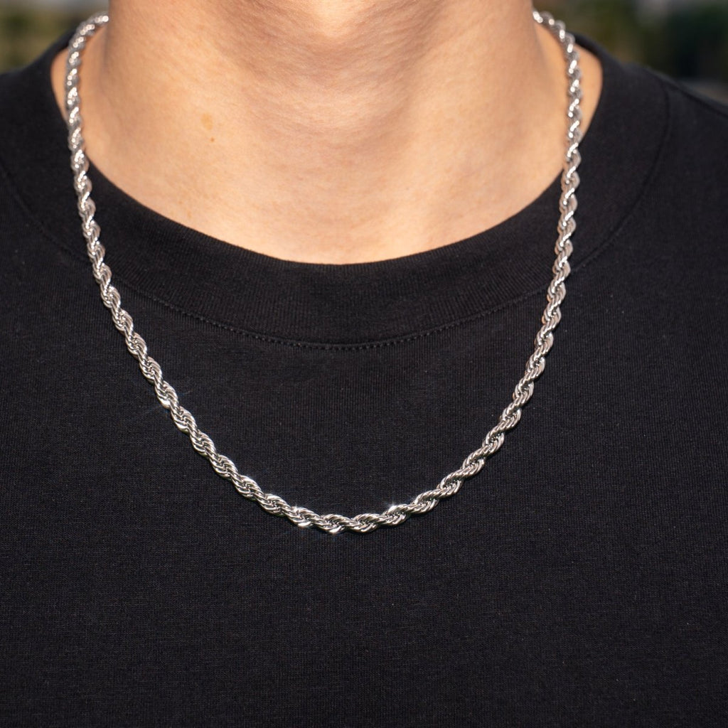 Cadena Rope 5mm - Plata 925 - Bling del Barrio