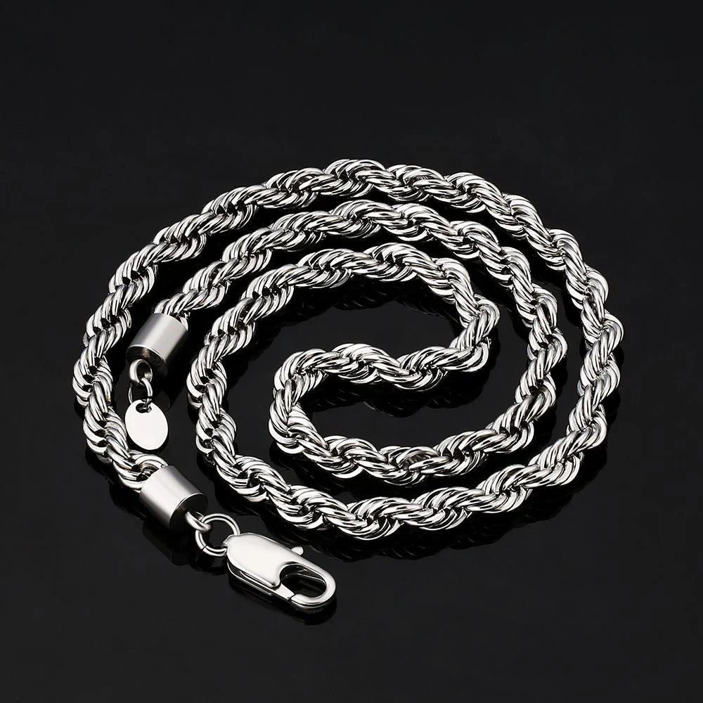 Cadena Rope 6mm - Plata 925 - Bling del Barrio