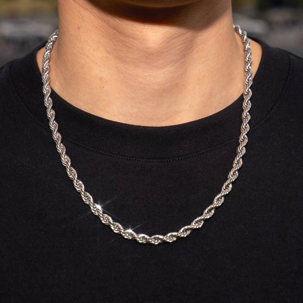 Cadena Rope 6mm - Plata 925 - Bling del Barrio