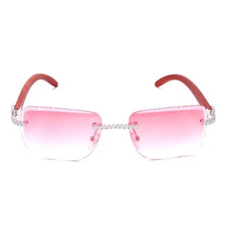GAFAS DE SOL CON LENTES DE COLORES Y MOISSANITA VVS - REGALO GRATIS - Bling del Barrio