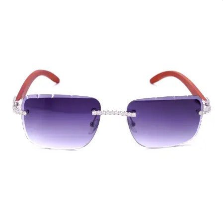 GAFAS DE SOL CON LENTES DE COLORES Y MOISSANITA VVS - REGALO GRATIS - Bling del Barrio