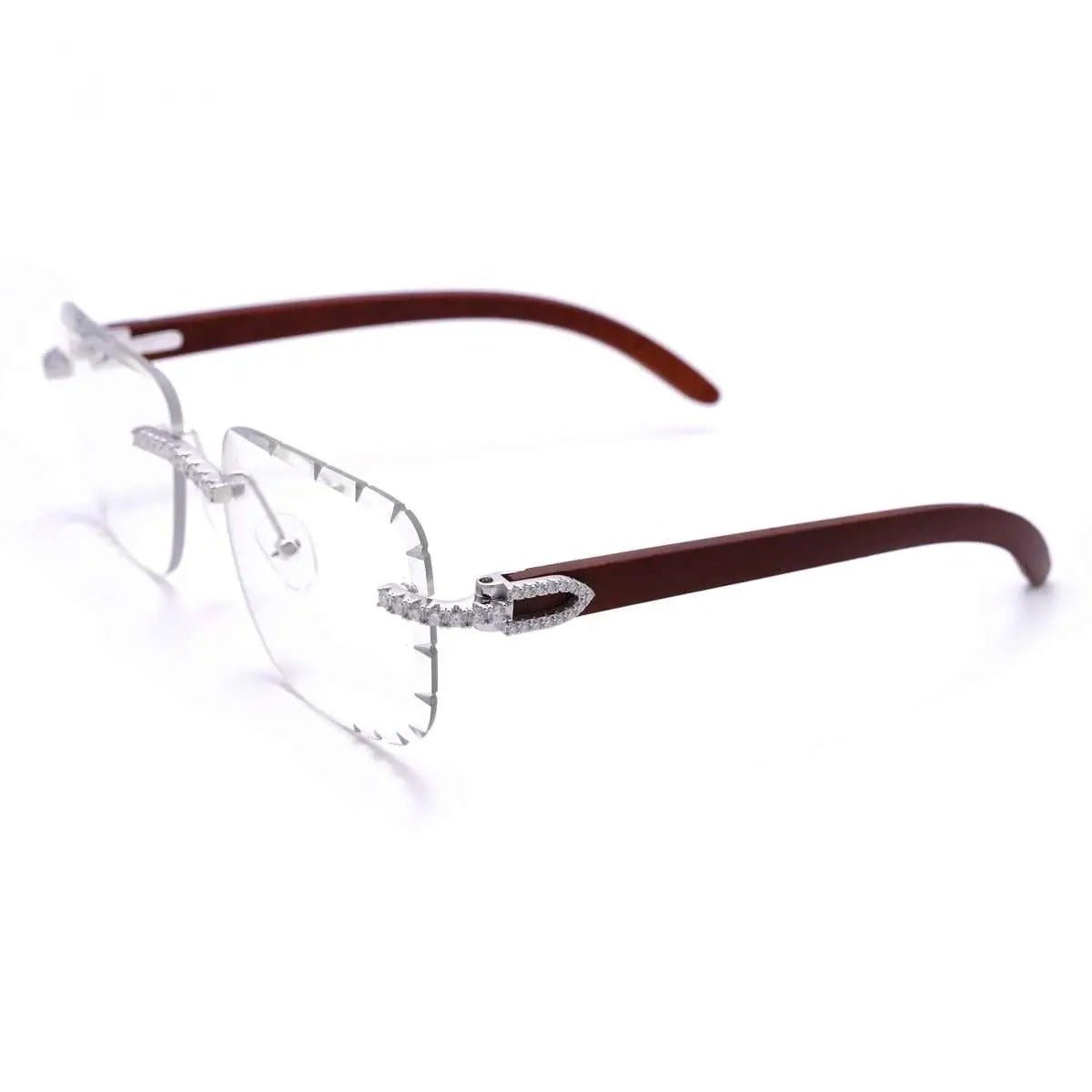 GAFAS DE SOL TRANSPARENTES CON MOISSANITA VVS - REGALO GRATIS - Bling del Barrio