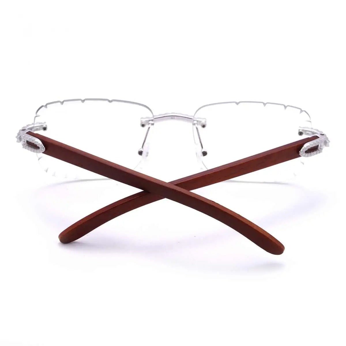 GAFAS DE SOL TRANSPARENTES CON MOISSANITA VVS - REGALO GRATIS - Bling del Barrio