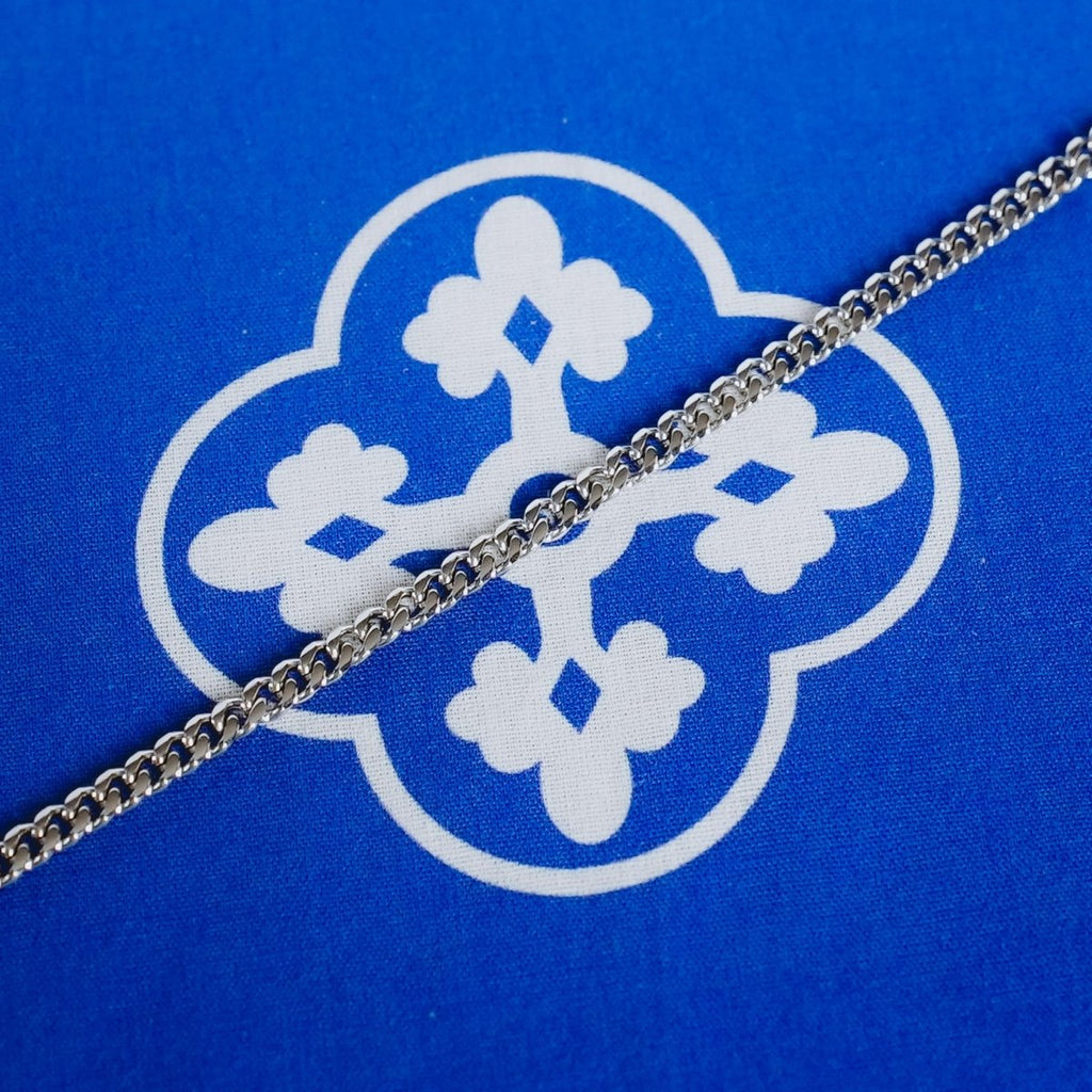 Pulsera Cubana 3mm - Plata 925 - Bling del Barrio