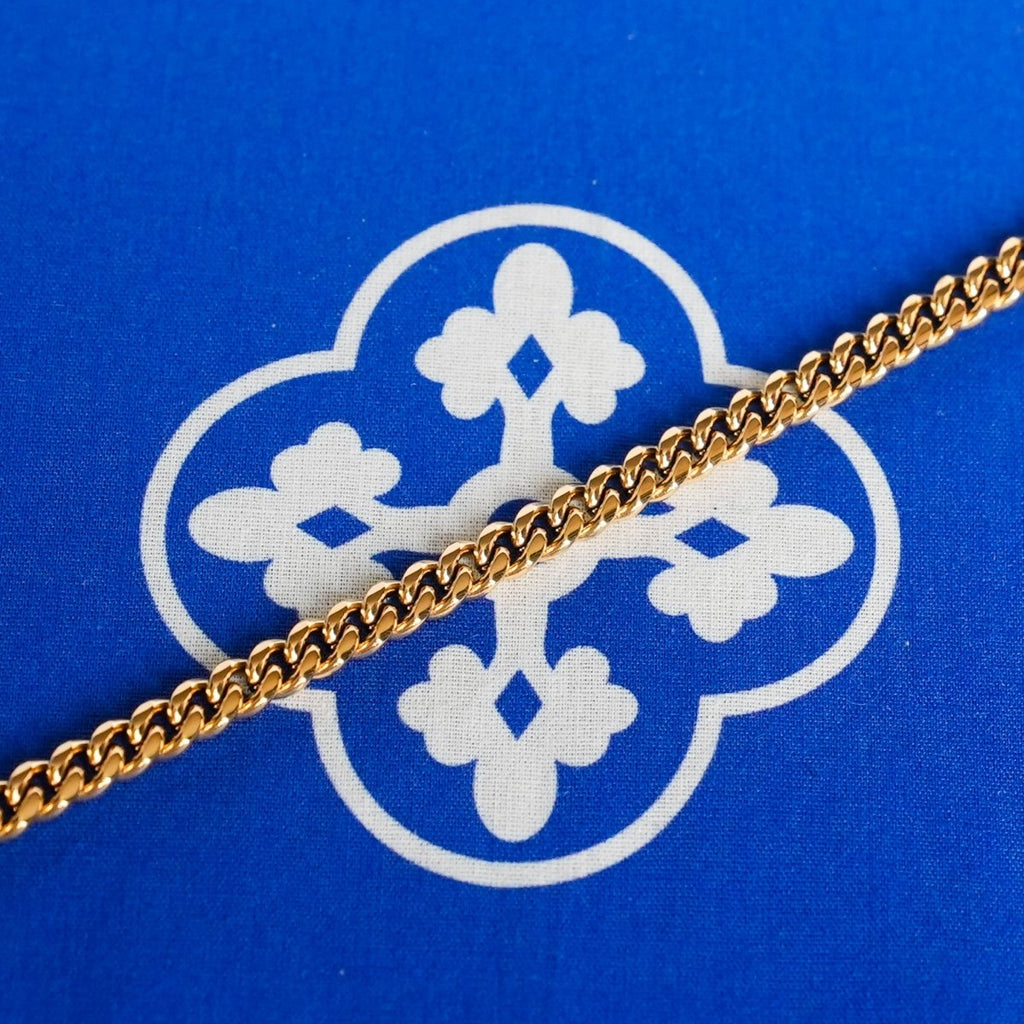 Pulsera Cubana 5mm - Oro 18k - Bling del Barrio