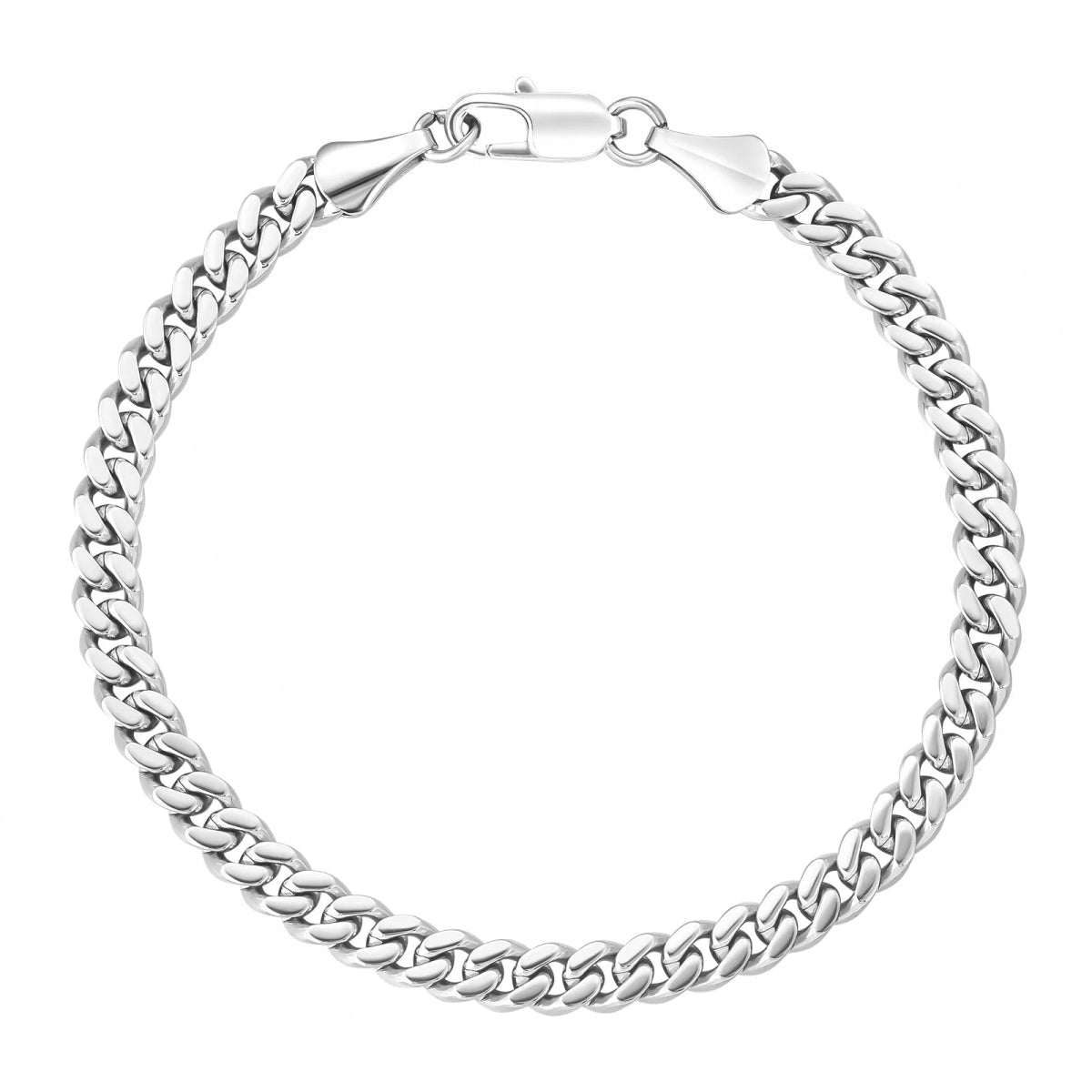 Pulsera Cubana 5mm - Plata 925 - Bling del Barrio