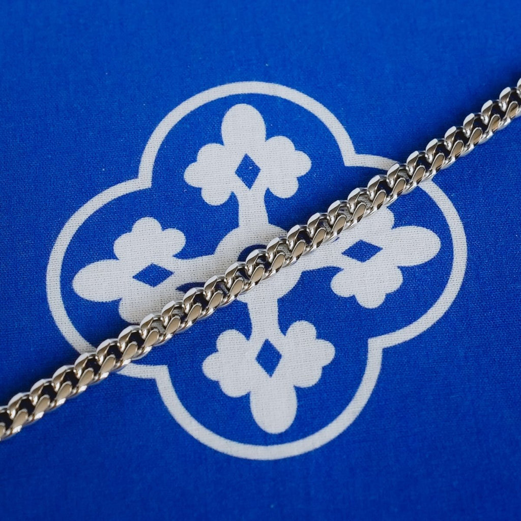 Pulsera Cubana 5mm - Plata 925 - Bling del Barrio