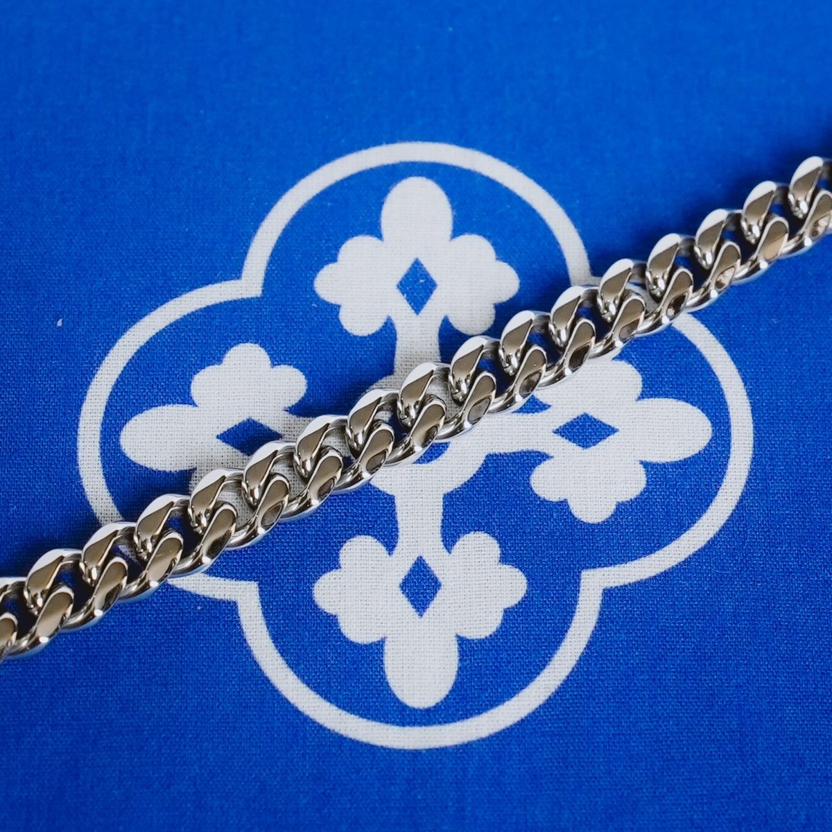 Pulsera Cubana 8mm - Plata 925 - Bling del Barrio