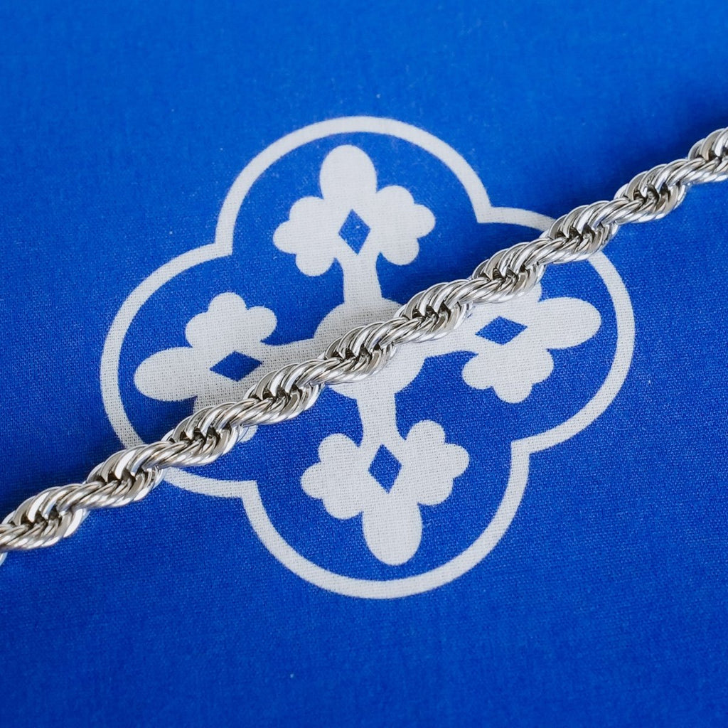 Pulsera Rope 6mm - Plata 925 - Bling del Barrio